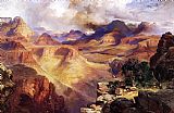 Canyon Canvas Paintings - Grand Canyon 2